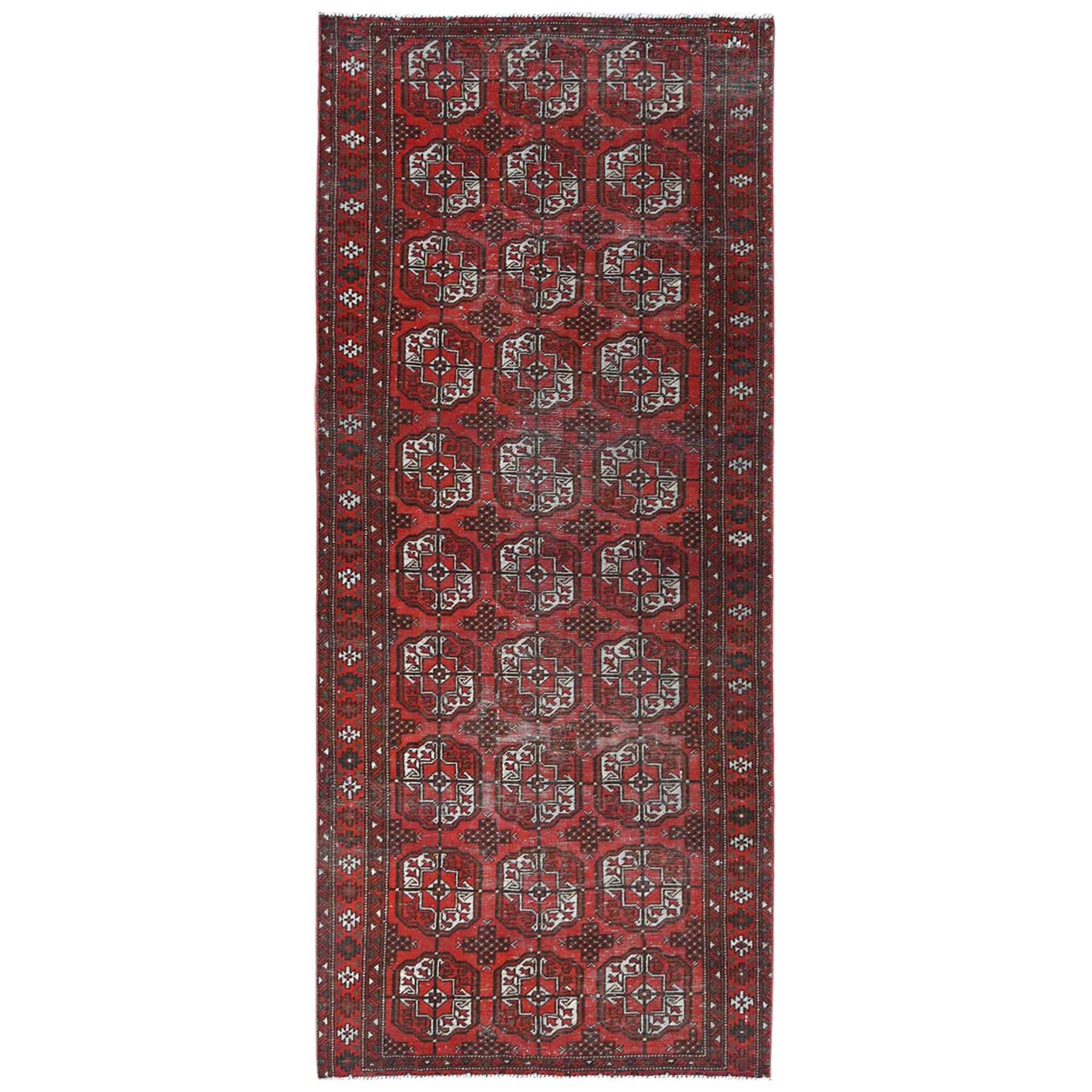 Overdyed & Vintage Rugs LUV730908